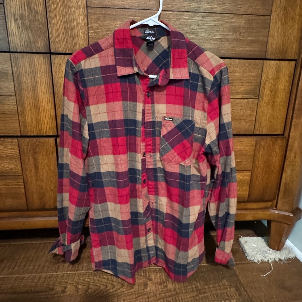 Volcom Caden Plaid Long Sleeve Shirt